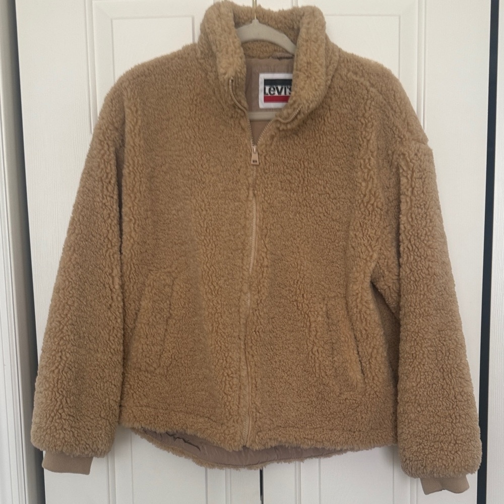 Levi's Tan Teddy Jacket